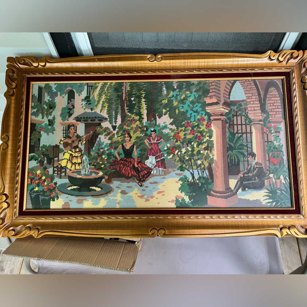 Hand stitched from the 40s in beautiful condition